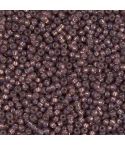 Miyuki Rocailles 11/0 4249 Duracoat® Dyed Semi-Matte Silver Lined Rose Bronze