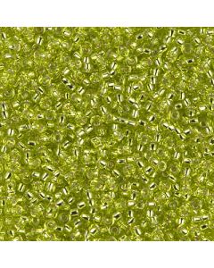 Miyuki Rocailles 11/0 0014 Chartreuse Silver Lined