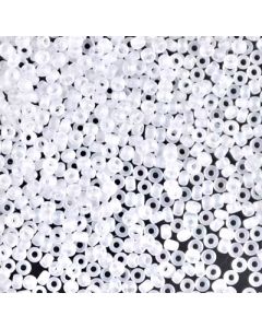 Miyuki Rocailles 11/0 0131FR Matted Crystal AB