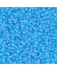 Miyuki Rocailles 11/0 0148FR Matted Transparent Light Blue FR