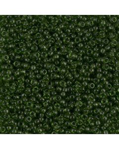 Miyuki Rocailles 11/0 0158 Transparent Olive