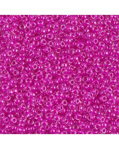 Miyuki Rocailles 11/0 0209 Fuchsia Lined Crystal