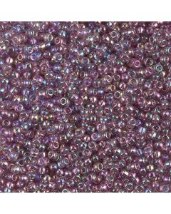 Miyuki Rocailles 11/0 0256 Transparent Smoky Amethyst AB