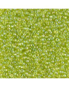 Miyuki Rocailles 11/0 0258 Transparent Chartreuse AB
