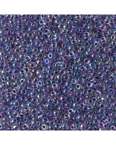 Miyuki Rocailles 11/0 0274 Amethyst Lined Crystal AB