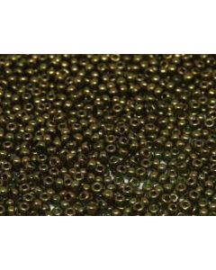 Miyuki Rocailles 11/0 0307 Olive Green Luster
