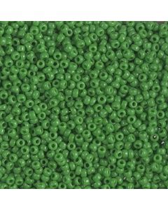 Miyuki Rocailles 11/0 0411 Opaque Jade Green