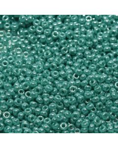 Miyuki Rocailles 11/0 0435 Opaque Aqua Blue Luster