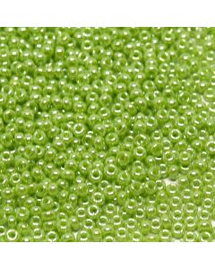 Miyuki Rocailles 11/0 0439 Opaque Chartreuse Luster