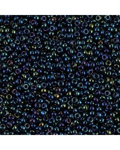 Miyuki Rocailles 11/0 0452 Metallic Dark Blue Iris