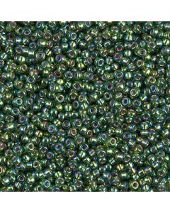 Miyuki Rocailles 11/0 1026 Silver Lined Olive AB