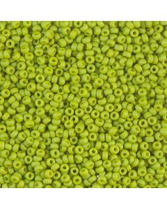 Miyuki Rocailles 11/0 2316 Matted Opaque Lime