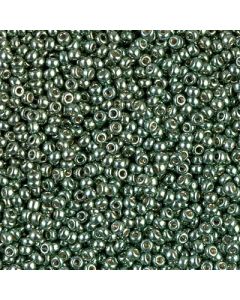 Miyuki Rocailles 11/0 4215 Duracoat® Galvanized Sea Green