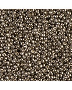 Miyuki Rocailles 11/0 4222 Duracoat® Galvanized Pewter