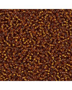 Miyuki Rocailles 15/0 0005L Silver Lined Light Topaz