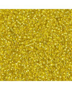 Miyuki Rocailles 15/0 0006 Silver Lined Yellow