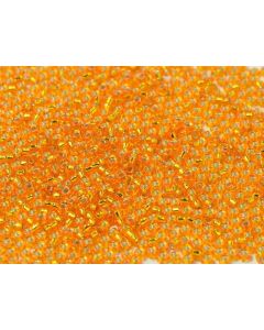 Miyuki Rocailles 15/0 0007 Silver Lined Light Orange