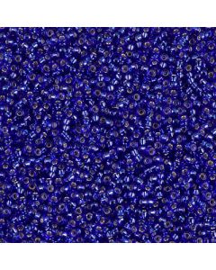 Miyuki Rocailles 15/0 0020 Cobalt Silver Lined