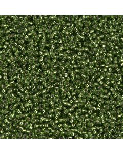 Miyuki Rocailles 15/0 0026 Silver Lined Olive