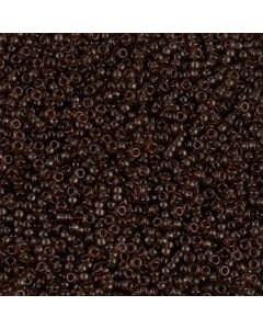 Miyuki Rocailles 15/0 0135 Transparent Brown