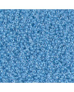 Miyuki Rocailles 15/0 0221 Sky Blue Lined Crystal