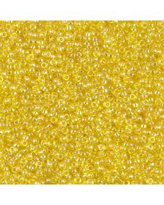 Miyuki Rocailles 15/0 0252 Transparent Yellow AB