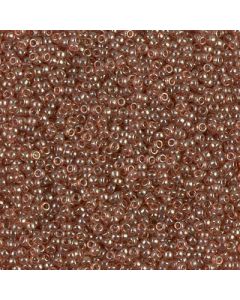 Miyuki Rocailles 15/0 0310 Peach Topaz Gold Luster