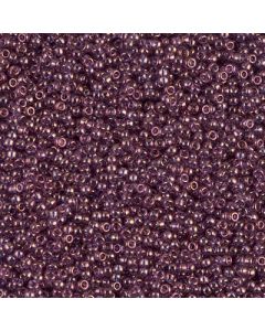 Miyuki Rocailles 15/0 0312 Amethyst Gold Luster