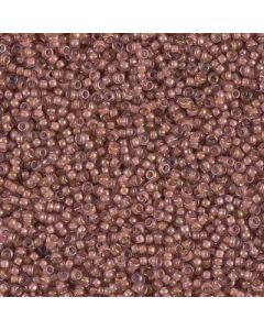 Miyuki Rocailles 15/0 0337 Lined Cinnamon Luster