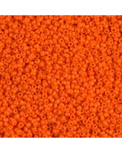 Miyuki Rocailles 15/0 0406 Opaque Orange