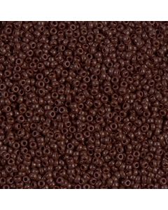 Miyuki Rocailles 15/0 0409 Opaque Chocolate