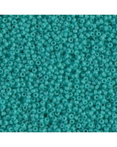 Miyuki Rocailles 15/0 0412 Opaque Turquoise Green