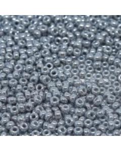 Miyuki Rocailles 15/0 0443 Opaque Luster Ghost Grey