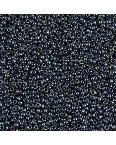 Miyuki Rocailles 15/0 0456 Gunmetal Iris