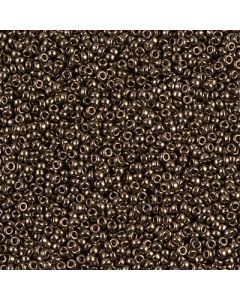 Miyuki Rocailles 15/0 0457 Metallic Dark Bronze