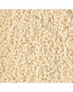Miyuki Rocailles 15/0 0491 Opaque Ivory