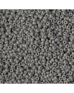 Miyuki Rocailles 15/0 0499 Opaque Falcon Grey