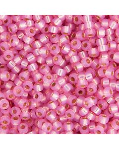 Miyuki Rocailles 15/0 0555 Opal Silver Lined Dyed Light Rose