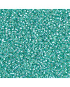 Miyuki Rocailles 15/0 0571 Opal Silver Lined Dyed Light Aqua