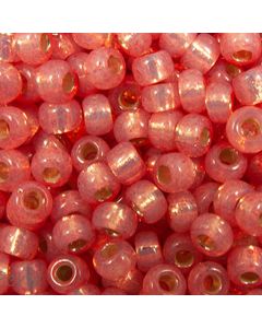 Miyuki Rocailles 15/0 0678 Opal Silver Lined Dyed Pink
