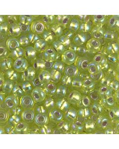 Miyuki Rocailles 15/0 1014 Silver Lined Chartreuse AB