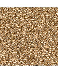 Miyuki Rocailles 15/0 1052 Galvanized Gold