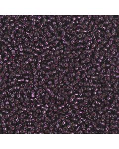 Miyuki Rocailles 15/0 1428 Dyed Silver Lined Wine