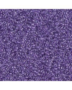 Miyuki Rocailles 15/0 1531 Sparkling Purple Lined Crystal