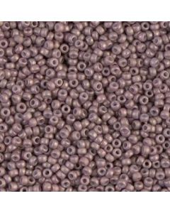 Miyuki Rocailles 15/0 2027 Matted Opaque Dusty Mauve
