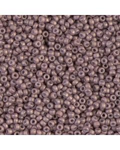 Miyuki Rocailles 15/0 2027 Matte Opaque Pale Dusty Mauve