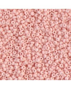 Miyuki Rocailles 15/0 2036 Matted Opaque Tea Rose