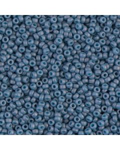 Miyuki Rocailles 15/0 2038 Matted Opaque Light Denim Luster