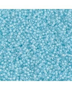 Miyuki Rocailles 15/0 2207 Aqua Mist Lined Crystal Luster