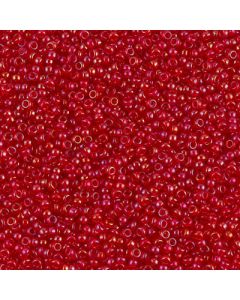 Miyuki Rocailles 15/0 2248 Lined Red AB